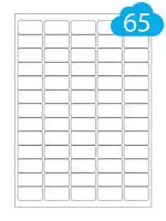 65 Labels Per A4 Sheet