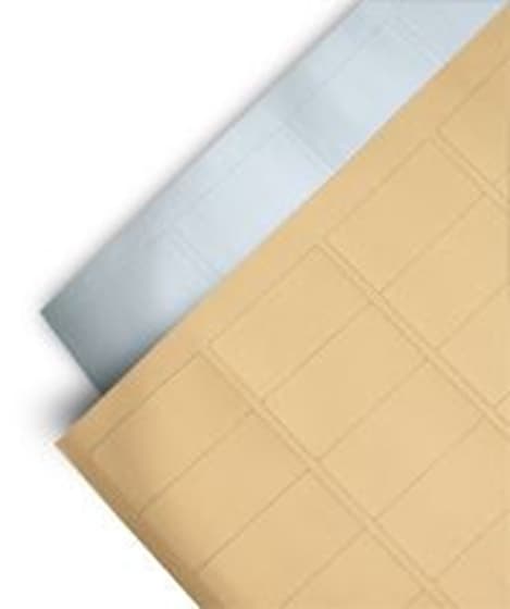 Gold or Silver Labels - 16 Per A4 Sheet - 99.1 x 33.9mm - CL1699MET