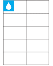 Matt White Polypropylene Labels