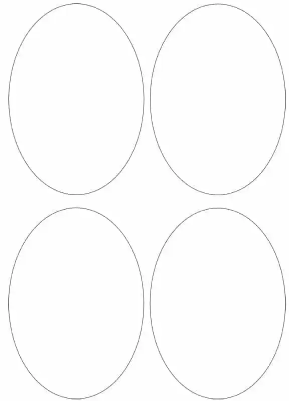 Oval Labels